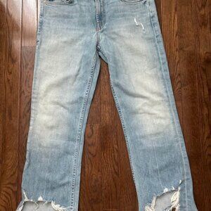 MOTHER The Dutchie Ankle Jeans, size 28